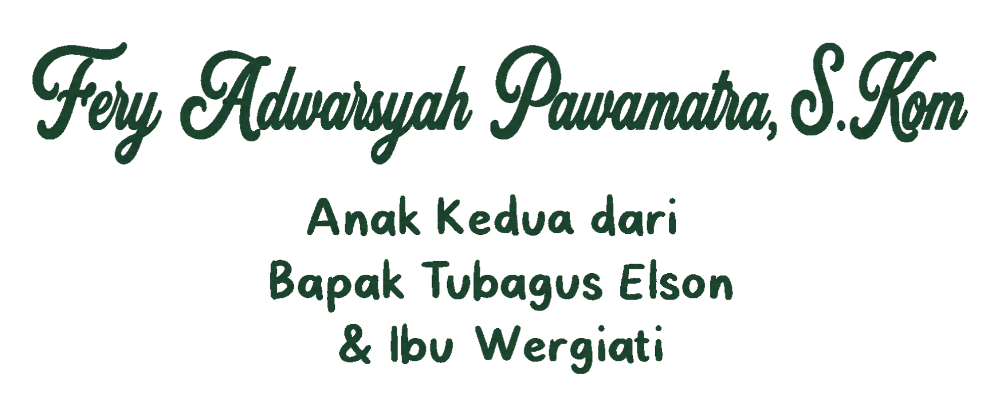 Fery — name